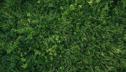 Grass as seen from an angle
