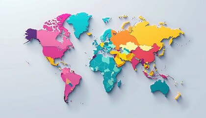 Image of the world map