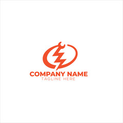 Electrical logo design vector
