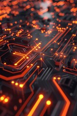 Circuit board background