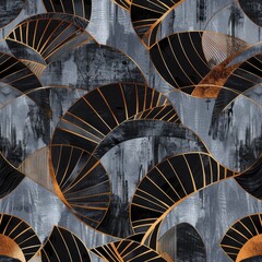 Abstract Pattern, drawing inspiration from art deco 