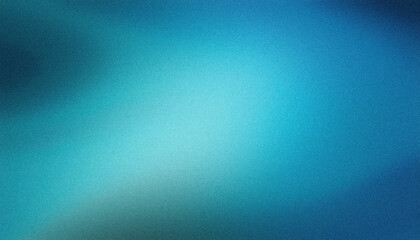 Vintage feel grainy texture background transitioning from dark to light blue tones