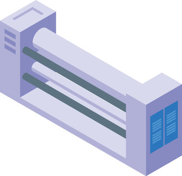 recommend clip art: Digital illustration of a subway train in isometric view, showcasing a modern public transport