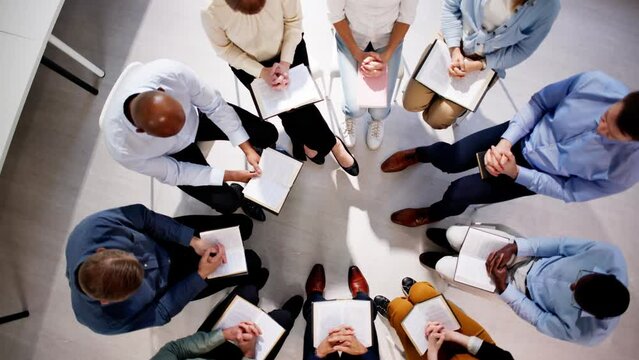 Bible Study Group Reading Book