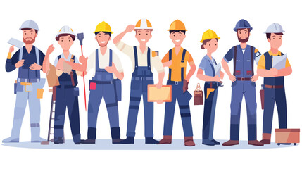 Set of full length workers - electrician mechanic p