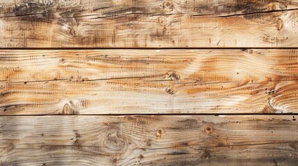 Naklejka premium Light Wooden Table. Old Brown Rustic Wood Texture Background