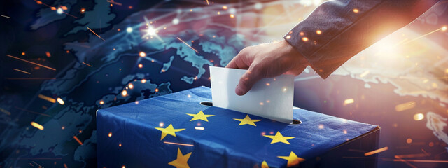 Election frenzy: EU vote in digital chaos.