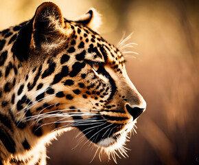 Obraz premium portrait of a leopard