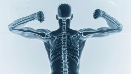 Image of a person's body x-ray