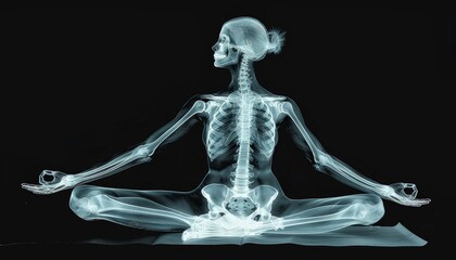 Image of a person's body x-ray