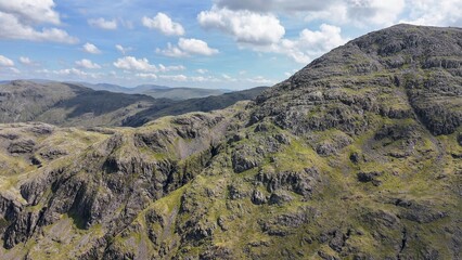 Mountains in the Lake District National Park, England	