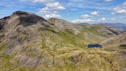 Mountains in the Lake District National Park, England	