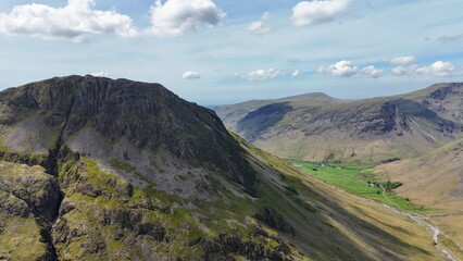 Mountains in the Lake District National Park, England	