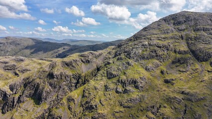 Mountains in the Lake District National Park, England	