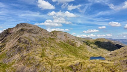 Obraz premium Mountains in the Lake District National Park, England 