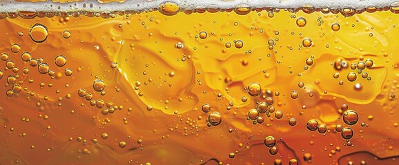 Foamy Beer Bubbles, Vibrant Patterns, Bold Designs, International Beer Day Background
