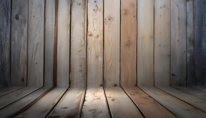 vertical old wooden planks and atmospheric light wood wall texture