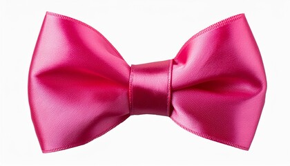 beautiful pink bow on transparent background png