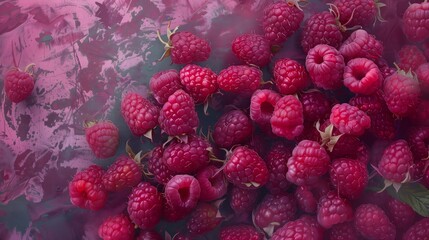 "Raspberry pattern dominates."