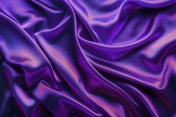 Obraz premium Smooth Purple Satin Fabric
