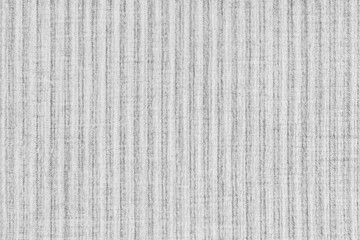 Ridge texture background of velour corduroy white cloth. Large ribbed, coarse weaving velveteen, striped upholstery texture fabric, furniture textile material, design, decor
