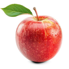 Isolated fresh apple