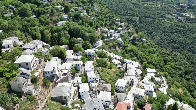 Makrinitsa village in Pelio, Thessaly, Greece