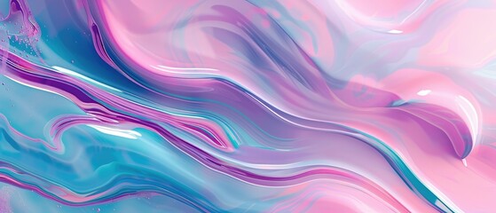 wavy cyan mauve slate abstract background with liquify effects pastel pink wallpaper for artworks