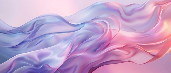 Fototapeta premium pastel pink wallpaper with wavy abstract background and liquify effects for artworks