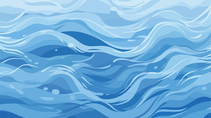 Texture of water with ripples on blue background cl