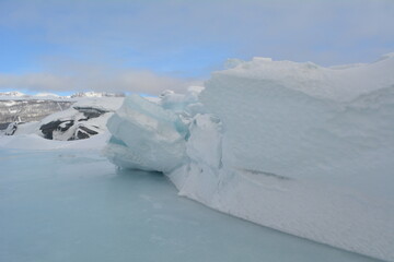 Glaciar Matanuska, Alaska.