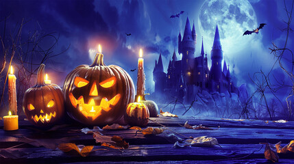 Spooky Halloween Background