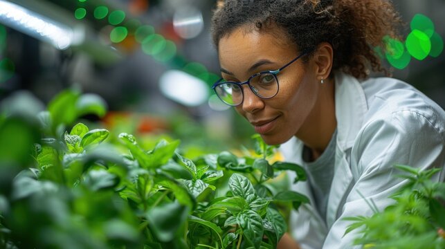 Highlight the global scope of plant breeding research, with scientists collaborating across borders and continents to address shared challenges such as climate change