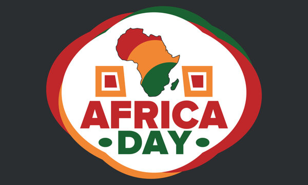 Africa Day. Happy African Freedom Day and Liberation Day. Celebrate annual on the African continent and around the world. African pattern. Poster, card, banner and background. Vector illustration