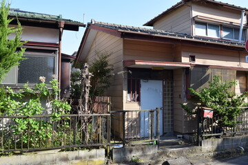 空き家になった日本の住宅