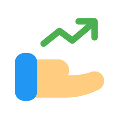 investment flat icon