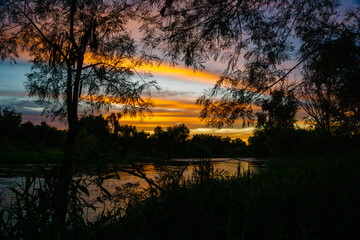 atardecer