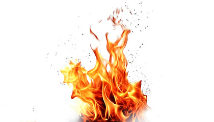 dynamic fire flames background, generative ai