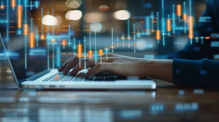 In the Zone: Focused Trader Analyzes Market Trends (Financial Management, Online Trading)