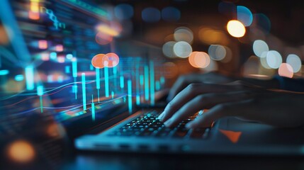 In the Zone: Focused Trader Analyzes Market Trends (Financial Management, Online Trading)