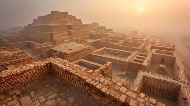 Magazine style photo essay of the major sites of the Indus Valley Civilization