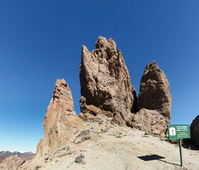 Fototapeta premium Tenerife, Spain: Teide National Park, landscape