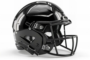 Fototapeta premium A football helmet on a white background