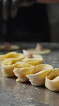 The Gentle Shape Of Traditional Italian Cappelletti