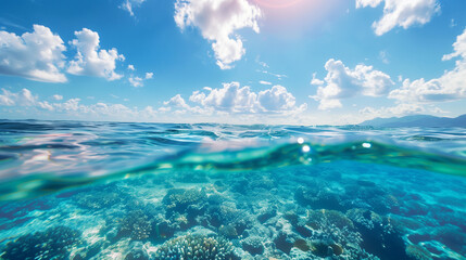 photo of sea and sky