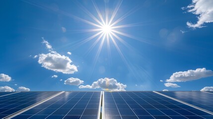 A photograph showcasing solar panels 6