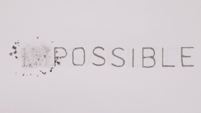 Positive Challenge And Impossible Success Motivation