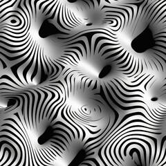  Abstract Pattern, creating a dimensional illusion 