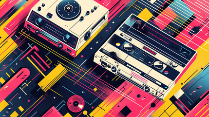 Obraz premium 90s classic