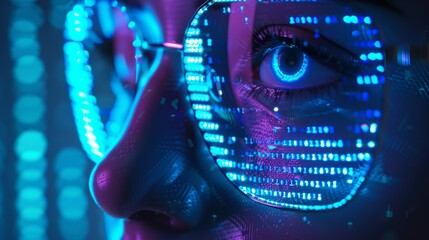 fiber optics background